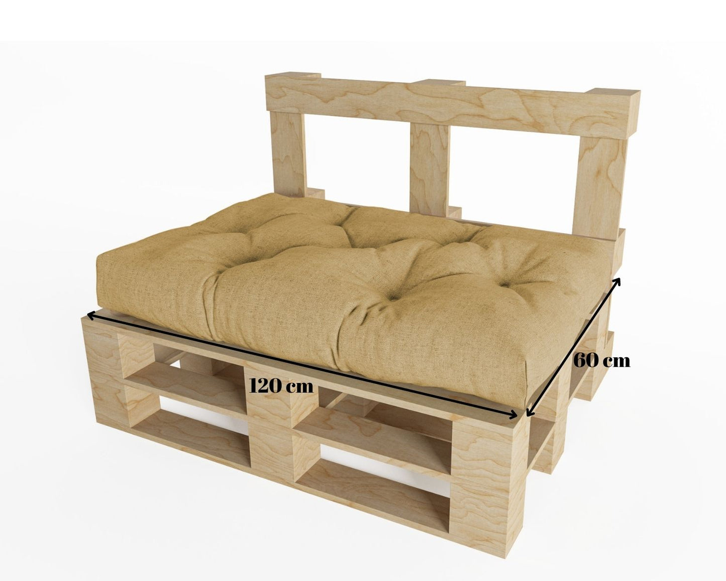 Pallet cushions Pallet pads for pallet furniture