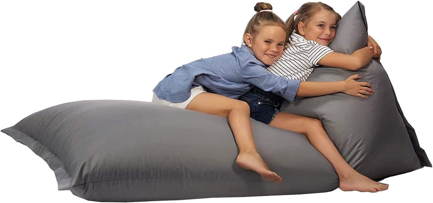 Sacco Beanbag Sacco di fagioli gigante Cuscino del sedile Cuscino da giardino Cuscino da pavimento per sdraiarsi e sedersi Poltrona relax impermeabile per bambini e adulti