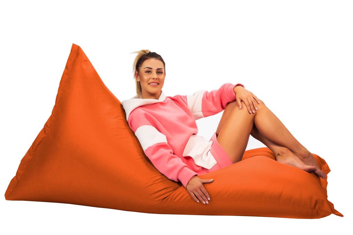 Sacco Beanbag Sacco di fagioli gigante Cuscino del sedile Cuscino da giardino Cuscino da pavimento per sdraiarsi e sedersi Poltrona relax impermeabile per bambini e adulti